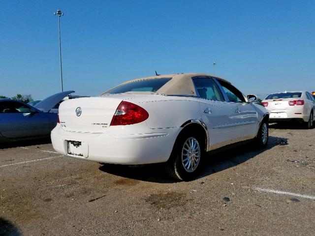 2G4WC582771154607 - 2007 BUICK LACROSSE C WHITE photo 4