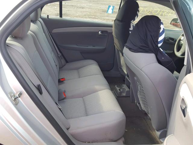 1G1ZB5EBXA4112932 - 2010 CHEVROLET MALIBU LS 银色 照片 6