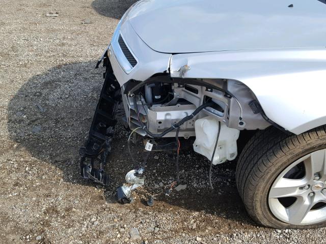 1G1ZB5EBXA4112932 - 2010 CHEVROLET MALIBU LS 银色 照片 9