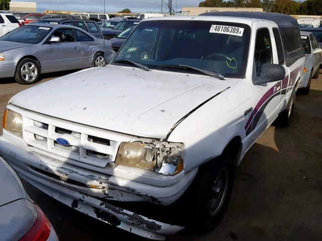 1FTCR14X8PPB06603 - 1993 FORD RANGER SUP WHITE photo 2