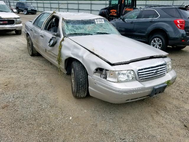 2FAHP71W74X151442 - 2004 FORD CROWN VICT SILVER photo 1