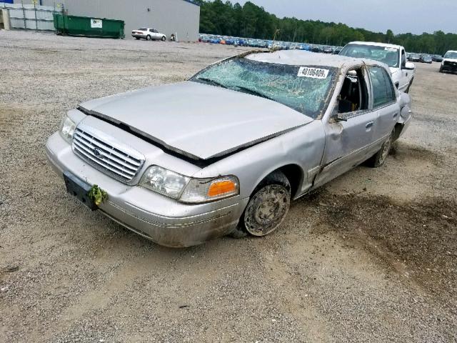 2FAHP71W74X151442 - 2004 FORD CROWN VICT SILVER photo 2