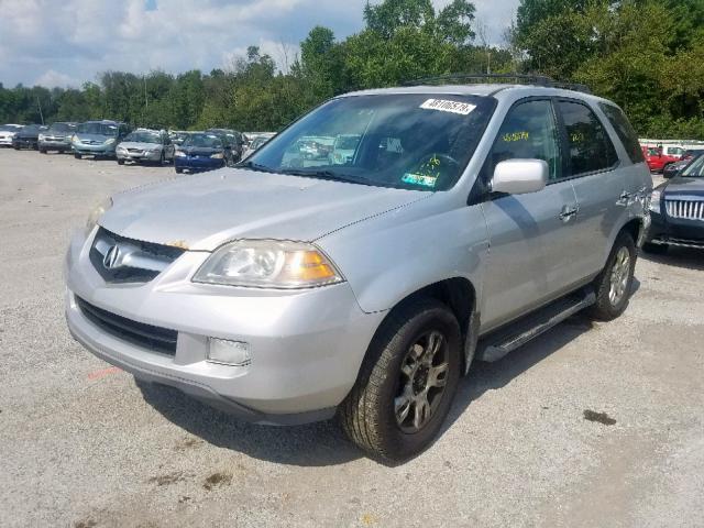 2HNYD18895H506298 - 2005 ACURA MDX TOURIN SILVER photo 2