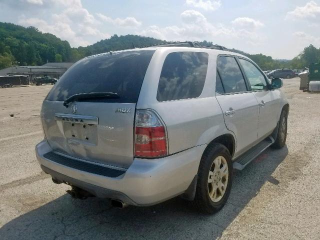 2HNYD18895H506298 - 2005 ACURA MDX TOURIN SILVER photo 4