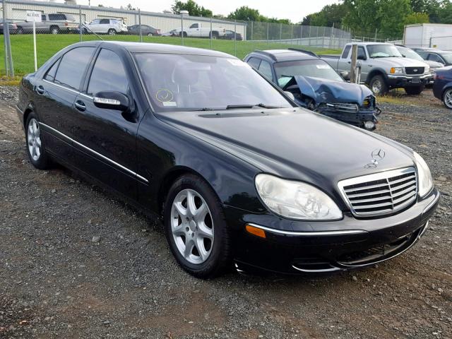 WDBNG84JX5A454176 - 2005 MERCEDES-BENZ S 500 4MAT BLACK photo 1