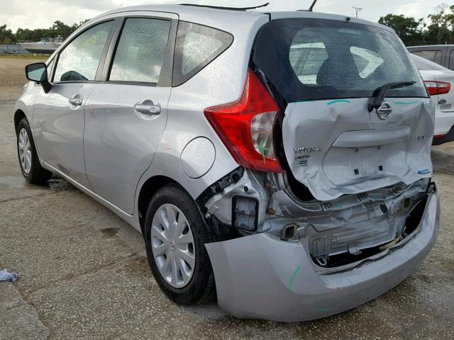 3N1CE2CPXGL364056 - 2016 NISSAN VERSA NOTE SILVER photo 3