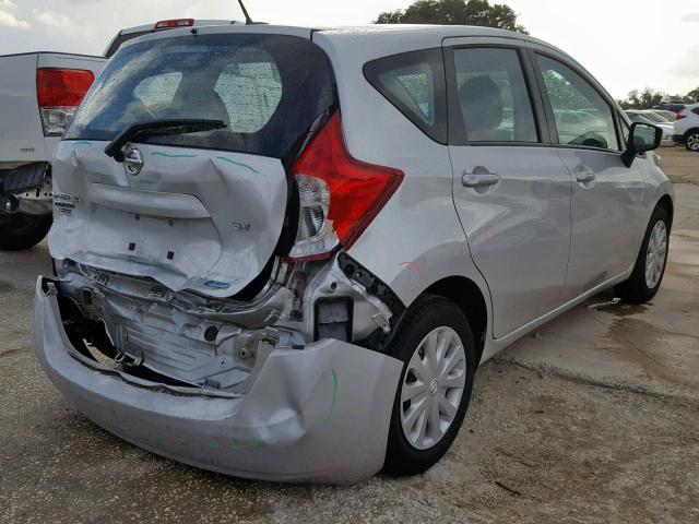 3N1CE2CPXGL364056 - 2016 NISSAN VERSA NOTE SILVER photo 4