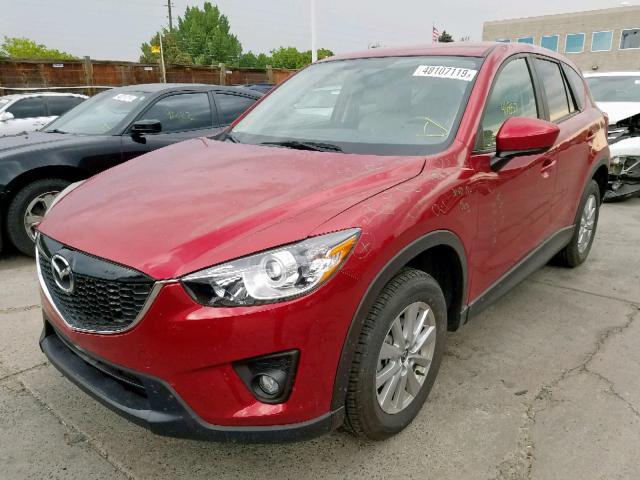 JM3KE4CY1F0452008 - 2015 MAZDA CX-5 TOURI RED photo 2