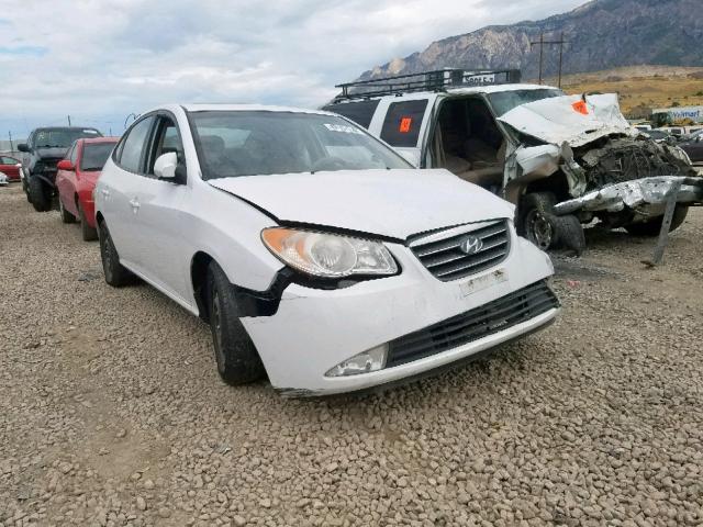 KMHDU46D08U372266 - 2008 HYUNDAI ELANTRA GL WHITE photo 1