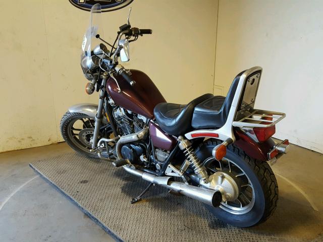 JH2RC190XEM011912 - 1984 HONDA VT700 C BURGUNDY photo 3