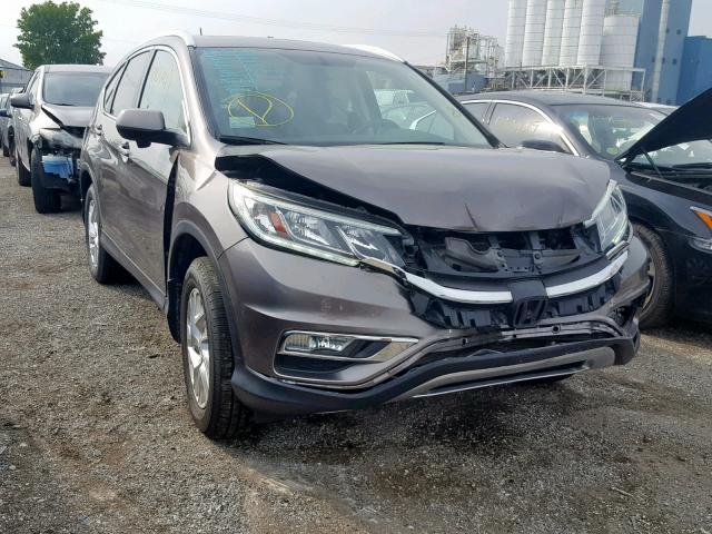 5J6RM4H70FL051486 - 2015 HONDA CR-V EXL TAN photo 1