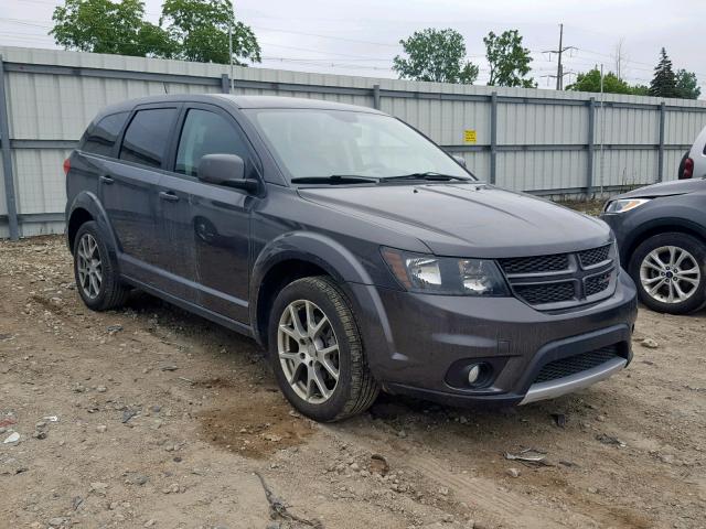 3C4PDDEG5HT585849 - 2017 DODGE JOURNEY GT CHARCOAL photo 1