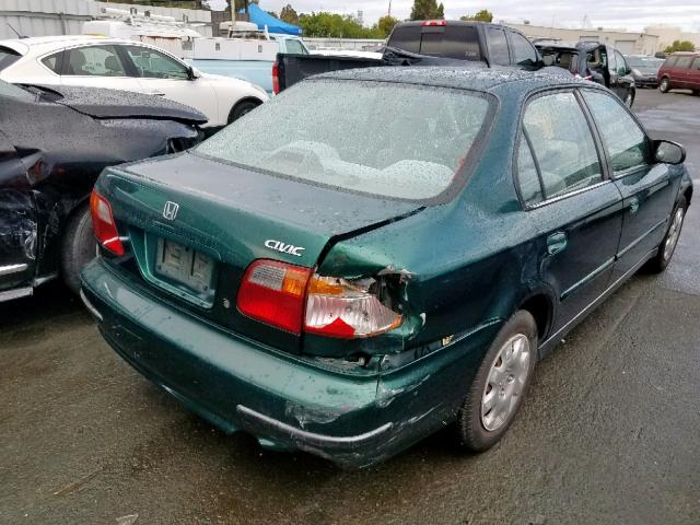 2HGEJ6618YH564719 - 2000 HONDA CIVIC BASE Yaşıl foto 4