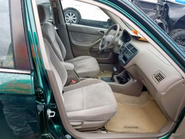 2HGEJ6618YH564719 - 2000 HONDA CIVIC BASE Yaşıl foto 5
