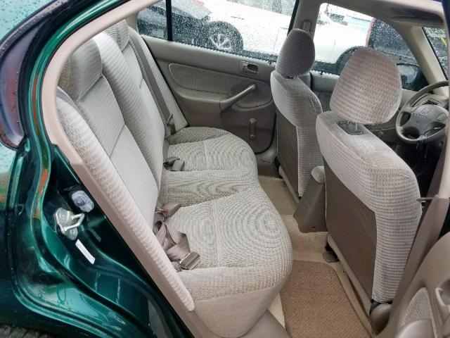 2HGEJ6618YH564719 - 2000 HONDA CIVIC BASE Yaşıl foto 6