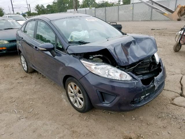 3FADP4BJ8DM122723 - 2013 FORD FIESTA SE GRAY photo 1