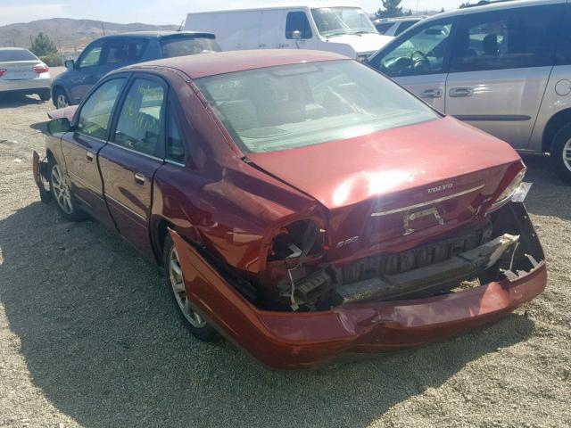 YV1TH592651410773 - 2005 VOLVO S80 2.5T RED photo 3