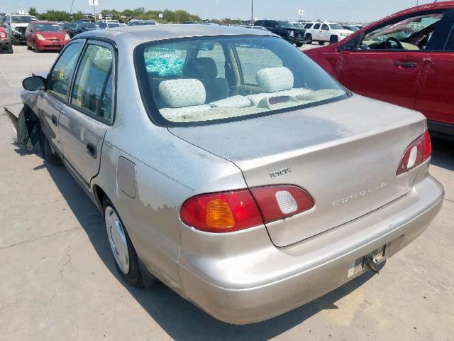 1NXBR12E1WZ138110 - 1998 TOYOTA COROLLA VE BEIGE photo 3