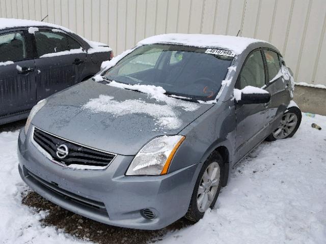 3N1AB6AP8AL703334 - 2010 NISSAN SENTRA 2.0 GRAY photo 2