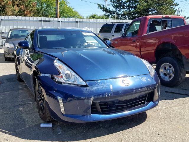 JN1AZ4EH5FM441370 - 2015 NISSAN 370Z BASE BLUE photo 1