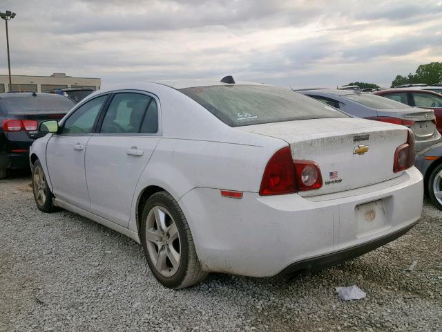 1G1ZA5EU9CF204156 - 2012 CHEVROLET MALIBU LS WHITE photo 3