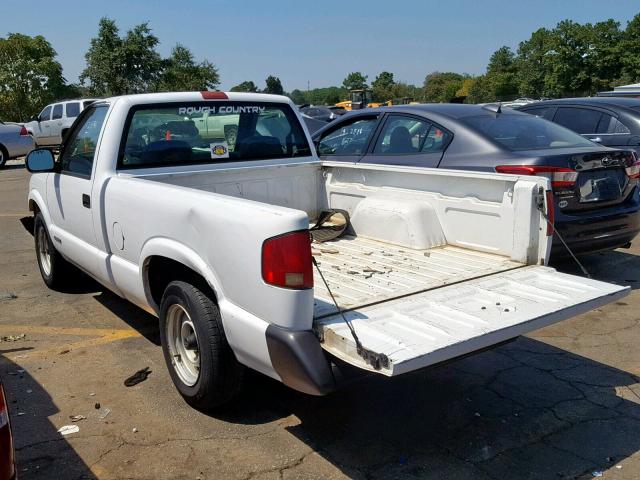 1GCCS14X5T8134688 - 1996 CHEVROLET S TRUCK S1 WHITE photo 3