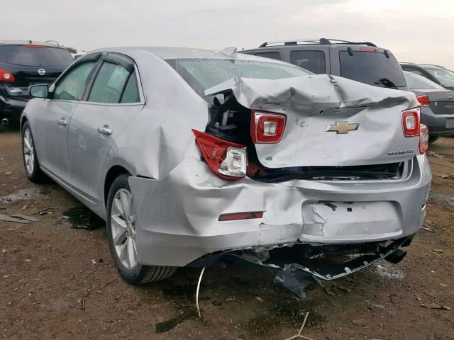 1G11E5SA9GF158670 - 2016 CHEVROLET MALIBU LIM 银色 照片 3