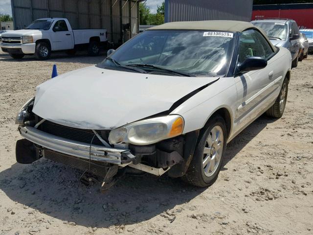 1C3EL75R34N167172 - 2004 CHRYSLER SEBRING GT WHITE photo 2