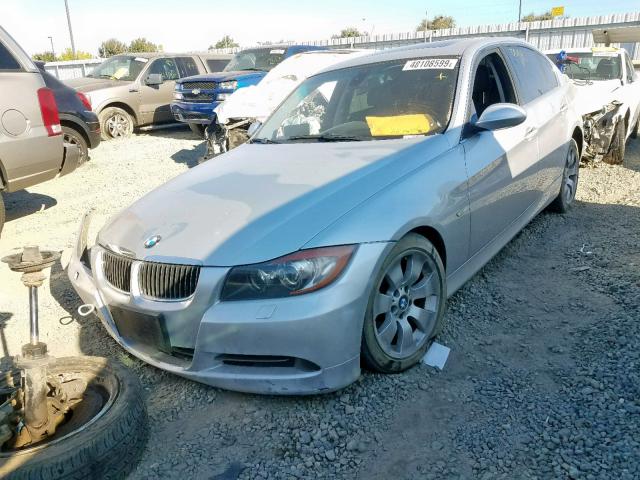 WBAVD33596KV62721 - 2006 BMW 330 XI SILVER photo 2