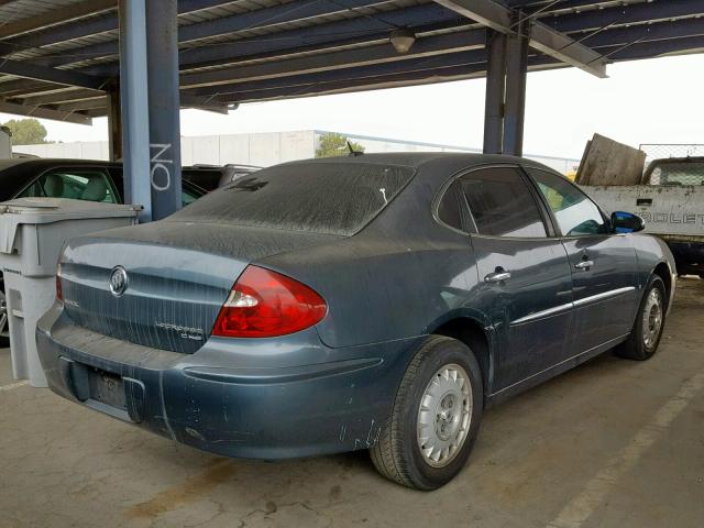 2G4WE587371104938 - 2007 BUICK LACROSSE C BLUE photo 4