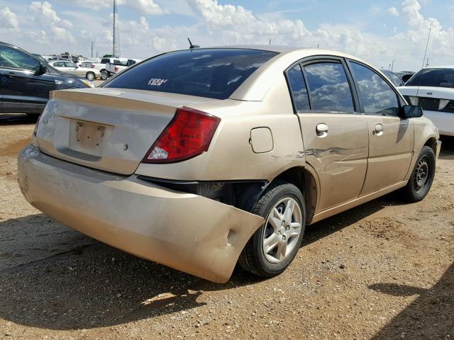 1G8AJ55F46Z155063 - 2006 SATURN ION 2 GOLD photo 4