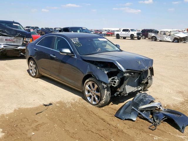 1G6AH5SX2D0141424 - 2013 CADILLAC ATS LUXURY GRAY photo 1