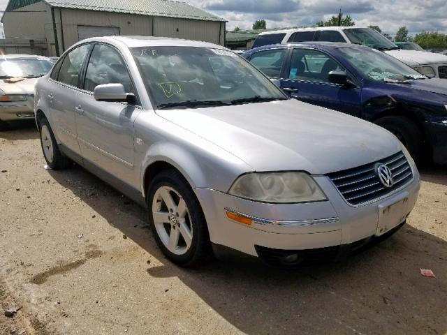 WVWRH63B44P141148 - 2004 VOLKSWAGEN PASSAT GLX SILVER photo 1