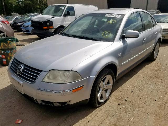 WVWRH63B44P141148 - 2004 VOLKSWAGEN PASSAT GLX SILVER photo 2