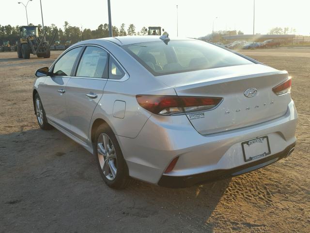 5NPE34AF5KH731083 - 2019 HYUNDAI SONATA SPO SILVER photo 3