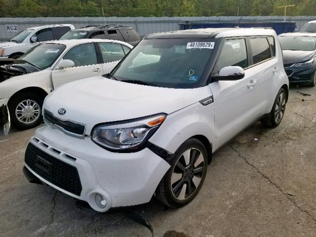 KNDJX3A50F7163369 - 2015 KIA SOUL ! WHITE photo 2