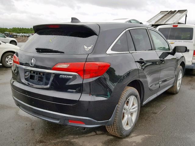 5J8TB4H51DL006460 - 2013 ACURA RDX TECHNO BLACK photo 4