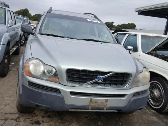 YV1CZ59H941077288 - 2004 VOLVO XC90 SILVER photo 9