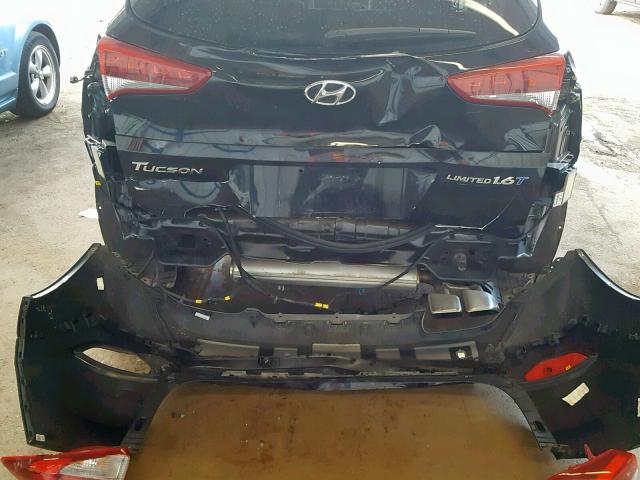 KM8J33A22HU339338 - 2017 HYUNDAI TUCSON LIM BLACK photo 9