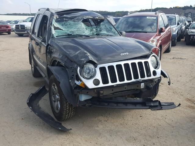 1J4GL58K55W528625 - 2005 JEEP LIBERTY LI CHARCOAL photo 1