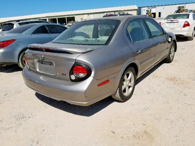 JN1CA31D51T800907 - 2001 NISSAN MAXIMA GXE TAN photo 4