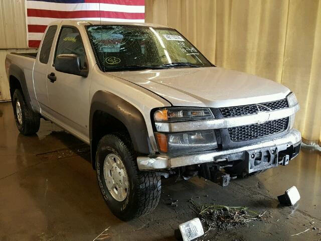 1GCDT19E178158405 - 2007 CHEVROLET COLORADO SILVER photo 1