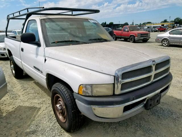 3B7KC26Z21M519938 - 2001 DODGE RAM 2500 WHITE photo 1