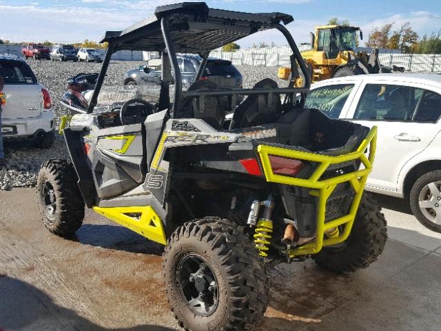 3NSVBE87XJH207161 - 2018 POLARIS RZR S 900 GRAY photo 3