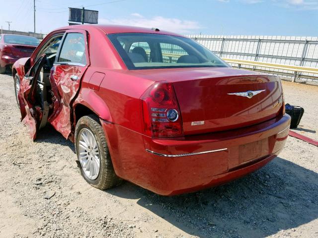 2C3CA1CV5AH266378 - 2010 CHRYSLER 300 TOURIN RED photo 3