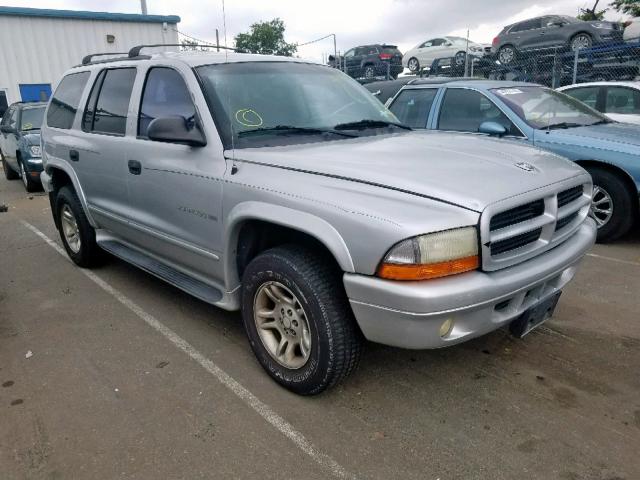 1B4HS28NX1F631326 - 2001 DODGE DURANGO GRAY photo 1