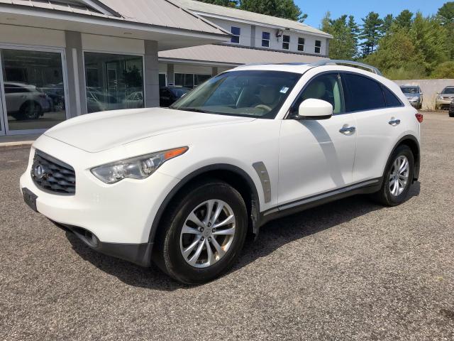 JNRAS18W09M150144 - 2009 INFINITI FX35 WHITE photo 2