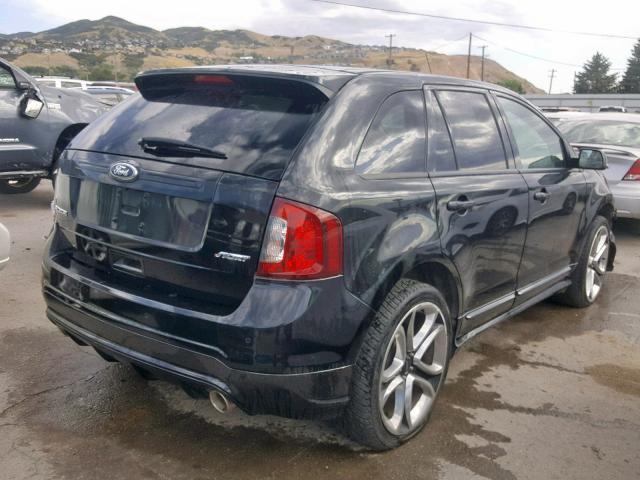 2FMDK3AK8DBA96912 - 2013 FORD EDGE SPORT BLACK photo 4