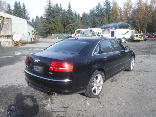 WAULV94E09N001753 - 2009 AUDI A8 4.2 QUA BLACK photo 4