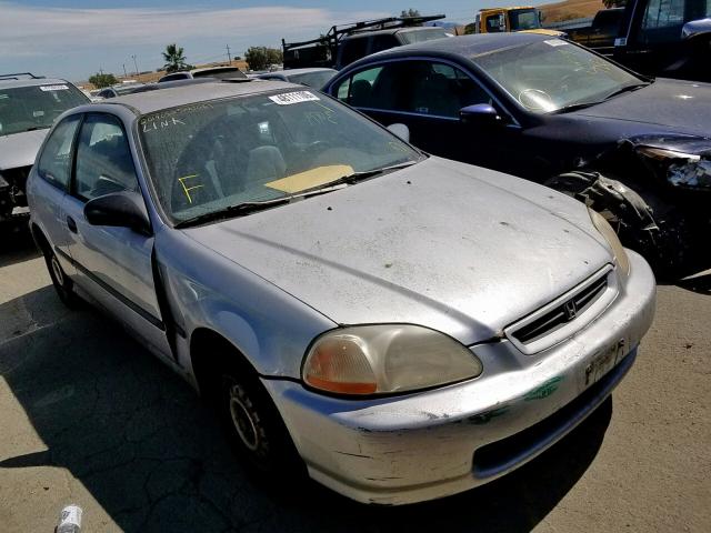 2HGEJ6443TH105281 - 1996 HONDA CIVIC DX SILVER photo 1